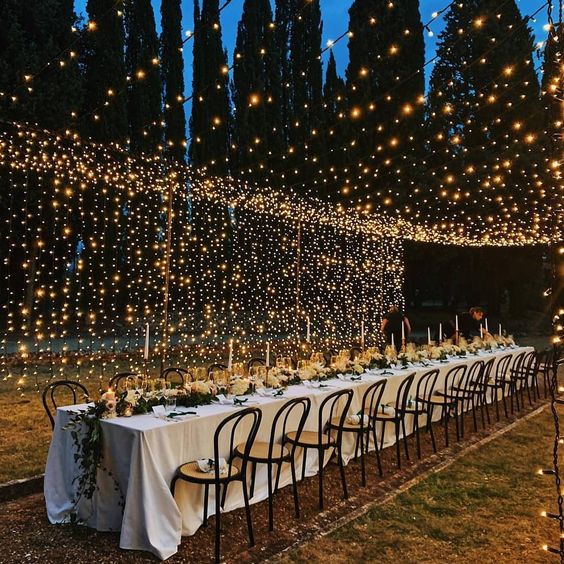 wedding fairy lights